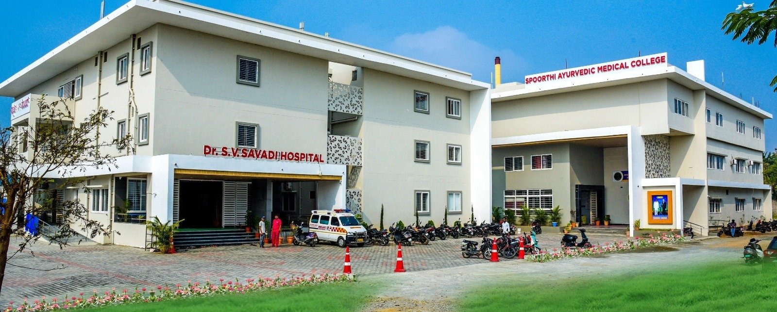 Spoorthi Ayurvedic Medical College and Dr. S. V. Savadi Ayurvedic Hospital